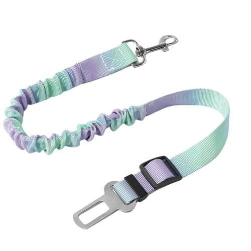 Fahrzeug-Hundegeschirr – verstellbare Haustierfessel, stoßfester, elastischer Haltegurt | robuster Clipverschluss, flexible Bungeess-Leinenstruktur, Schnellverschluss-Schnalle mit bequemer Passform Fahrzeug-Hundegeschirr – verstellbare Haustierfessel, stoßfester, elastischer Haltegurt | robuster Clipverschluss, flexible Bungeess-Leinenstruktur, Schnellverschluss-Schnalle mit bequemer Passform von Zestivra