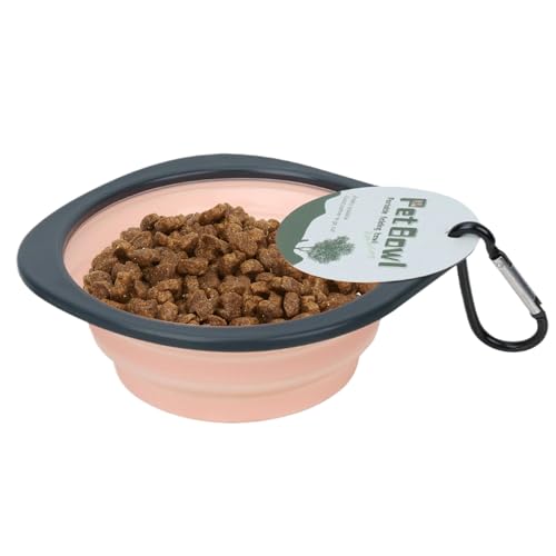 Faltbare Hundeschale - Collapsiblle Wasserschale, Wiederverwendbarer Hundehälter | Durablle Leckfestes Flexibles Material Mit Schnell Offenem Verschluss Für Camping -Roadtrips Und Bequemer Zugang Zum Faltbare Hundeschale - Collapsiblle Wasserschale, Wiederverwendbarer Hundehälter | Durablle Leckfestes Flexibles Material Mit Schnell Offenem Verschluss Für Camping -Roadtrips Und Bequemer Zugang Zum von Zestivra