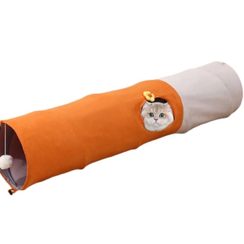 Faltbarer Katzen -Tunnel - Langlebige Haustierspielrohr, Trainingsanreicherungsspielzeug | Tragbarer kratzfester Tunnel mit Ball für Trainingsausrüstung in Innenräumen und Wohnzimmer Spaß Kätzchen kle Faltbarer Katzen -Tunnel - Langlebige Haustierspielrohr, Trainingsanreicherungsspielzeug | Tragbarer kratzfester Tunnel mit Ball für Trainingsausrüstung in Innenräumen und Wohnzimmer Spaß Kätzchen kle von Zestivra