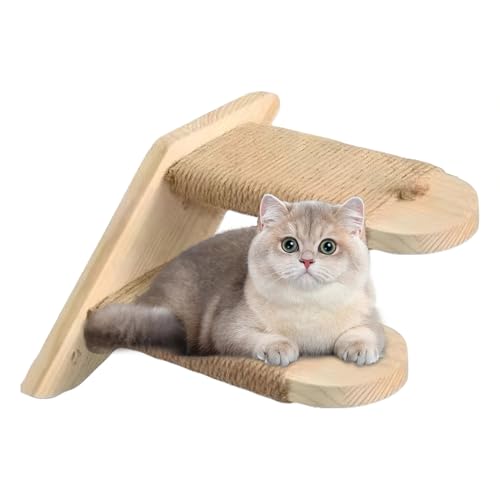 Innenkatze Wandmöbel & Barsch, Natürliche Jute -Katzentreppe Für Wand, Katze Möbel Im Innenklettern, Reversible Und Installierte Katzenkletterrahmen Für Katzen Zum Klettern, Spielen Und Ruhe Innenkatze Wandmöbel & Barsch, Natürliche Jute -Katzentreppe Für Wand, Katze Möbel Im Innenklettern, Reversible Und Installierte Katzenkletterrahmen Für Katzen Zum Klettern, Spielen Und Ruhe von Zestivra