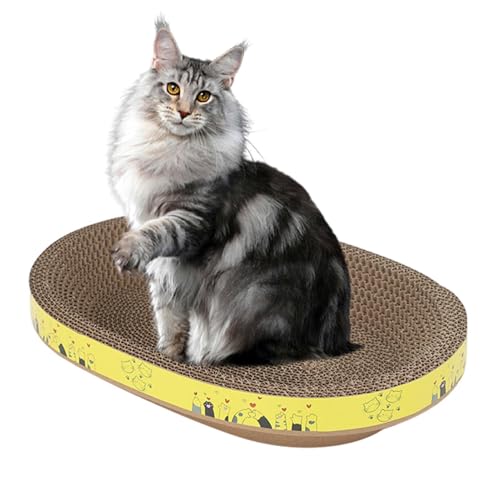 Katzenkratzschale, Katzenkratzbrett Kratznest Für Katzen Im Innenbereich, Schalenförmige Pappunterlage | Mehrzweck-Spielspielzeug, Schützt Wände, Sofa, Bett, Teppich Und Möbel Katzenkratzschale, Katzenkratzbrett Kratznest Für Katzen Im Innenbereich, Schalenförmige Pappunterlage | Mehrzweck-Spielspielzeug, Schützt Wände, Sofa, Bett, Teppich Und Möbel von Zestivra