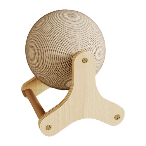 Katzenspielzeug Sisal-Kratzball, Katzenkratzspielzeug Rutschfestes Interaktives Haustierspielzeug Für Den Innenbereich, Kratzballspielzeug Für Kaninchen, Übungsrad Für Katzen, Möbelzubehör Katzenspielzeug Sisal-Kratzball, Katzenkratzspielzeug Rutschfestes Interaktives Haustierspielzeug Für Den Innenbereich, Kratzballspielzeug Für Kaninchen, Übungsrad Für Katzen, Möbelzubehör von Zestivra