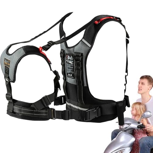 Kinder-Motorradgeschirr - Kinder-Motorradgeschirr, Kinder Fahrrad Sicherheit Gürtel, Schulter Und Vorne -Zweck Sicherheit Gürtel, Schutz, Flexible Motorrad-Kindersicherheitsgurte Für Kinder-Motorradgeschirr - Kinder-Motorradgeschirr, Kinder Fahrrad Sicherheit Gürtel, Schulter Und Vorne -Zweck Sicherheit Gürtel, Schutz, Flexible Motorrad-Kindersicherheitsgurte Für von Zestivra