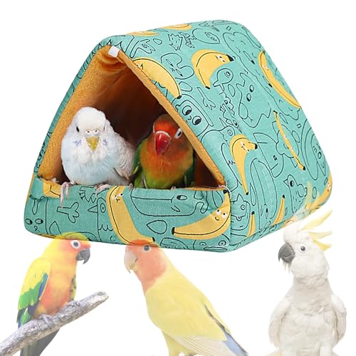 Papageienparadies - Ultraweiches Plüsch-Höhlenbett für Vögel | Gemütlich warmer Nistplatz für Lovebirds, Sittiche zusammen mit kleinen bis mittleren Haustiervögeln Papageienparadies - Ultraweiches Plüsch-Höhlenbett für Vögel | Gemütlich warmer Nistplatz für Lovebirds, Sittiche zusammen mit kleinen bis mittleren Haustiervögeln von Zestivra