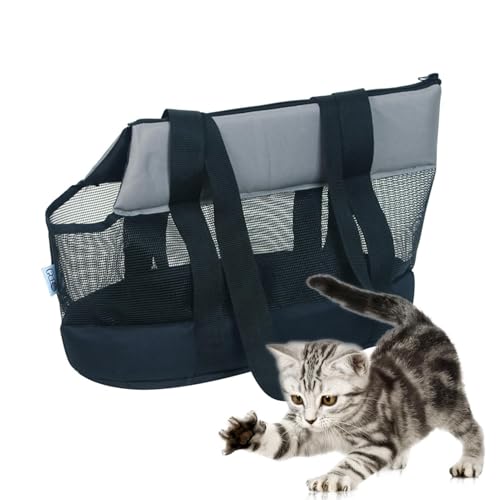 Pet Carriertasche | Welpenkomfort Tragbare Faltbare Haustasche, Weicher Haustier-Reiseträger Für Katzenhunde von Zestivra