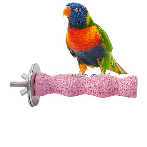 Sitzstangen Für Vogelkäfige,Kalziumzähne Kauspielzeug Hamster Schleifstein Natürliches Kauspielzeug Mit Pfotenschliff Und Rauer Oberfläche Für Nymphensittiche, Kakadus, Lorikeet, Sittiche Sitzstangen Für Vogelkäfige,Kalziumzähne Kauspielzeug Hamster Schleifstein Natürliches Kauspielzeug Mit Pfotenschliff Und Rauer Oberfläche Für Nymphensittiche, Kakadus, Lorikeet, Sittiche von Zestivra