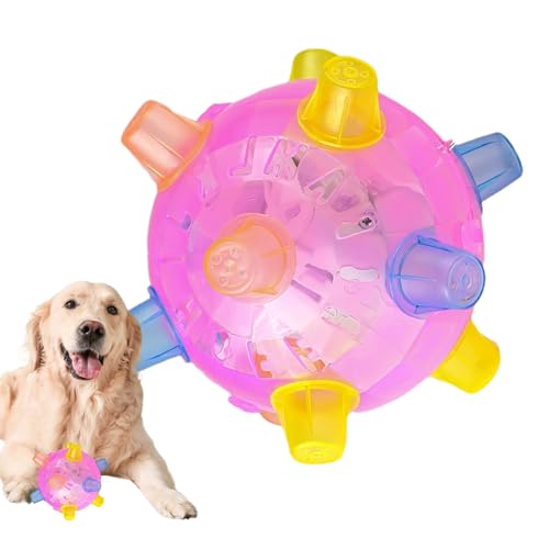 Spupping Aktivierungskugelspielzeug - Sprungaktivierungsball Für Hunde, Spielzeug 2025 Active Rolling Ball Toys | Rolling -Ball -Spielzeug Für Hunde Mit Lichtern Und Musik, Interaktive Bewegungstanzba Spupping Aktivierungskugelspielzeug - Sprungaktivierungsball Für Hunde, Spielzeug 2025 Active Rolling Ball Toys | Rolling -Ball -Spielzeug Für Hunde Mit Lichtern Und Musik, Interaktive Bewegungstanzba von Zestivra