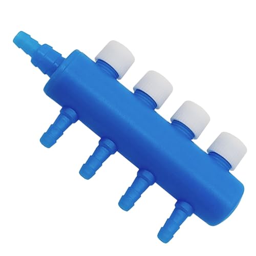 Zestivra Fischtankluftsteuerventil - Fischtankluftleitungsstromregelreglerventil - Aquariumluftströmungsregelhebel Ventilverteiler Splitter -Flugrohranschluss Zestivra Fischtankluftsteuerventil - Fischtankluftleitungsstromregelreglerventil - Aquariumluftströmungsregelhebel Ventilverteiler Splitter -Flugrohranschluss von Zestivra