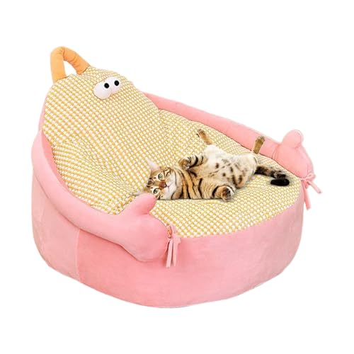 Zestivra Hundebett, Beruhigendes Sofabett Für Kleine Katzen Und Hunde, Kuscheliger Schlafplatz Wärmendes Nest Möbel Für Wohnzimmer Schlafzimmer Zestivra Hundebett, Beruhigendes Sofabett Für Kleine Katzen Und Hunde, Kuscheliger Schlafplatz Wärmendes Nest Möbel Für Wohnzimmer Schlafzimmer von Zestivra
