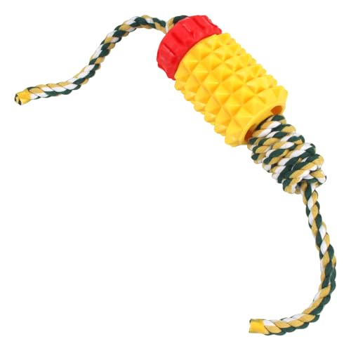 Zestivra Kauspielzeug für Hunde, Hundefutterspender Spielzeug, Hundepuzzlespielzeug, Tragbarer Welpe -Behandlungs -Spender Teether Slow Feeder zum Spielen Biting -Training zum Abholen des Fanges von Zestivra