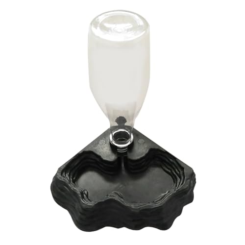Zestivra Lizard Water Feeder – Reptilien-Spender-Schüssel mit Tank, automatische Nachfüll-Trinkschale, auslaufsichere Trinkstation, einfach zu befüllender Behälter für Schildkröte, Gecko, Schlange von Zestivra