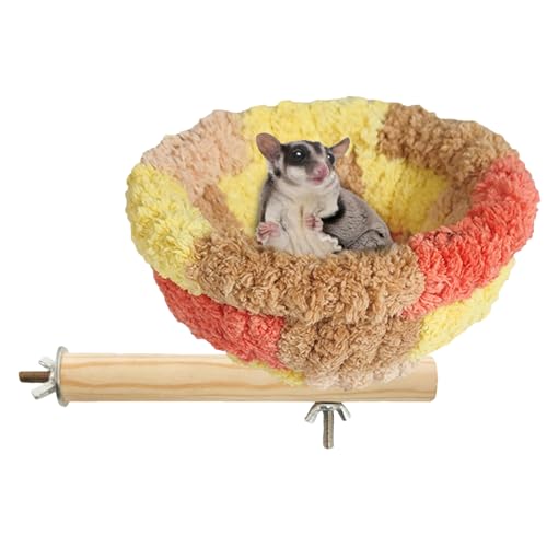 Zestivra Vogel Nest Für Käfig - Samt Vogelhaus Nistkasten Für s,Kleine Sitzstange Und Warmes Schlafnest Als Käfigzubehör Für Kanarienvogel, Sittich, Ara Und Unzertrennlicher Zestivra Vogel Nest Für Käfig - Samt Vogelhaus Nistkasten Für s,Kleine Sitzstange Und Warmes Schlafnest Als Käfigzubehör Für Kanarienvogel, Sittich, Ara Und Unzertrennlicher von Zestivra