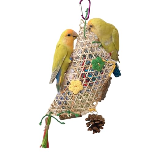 Zestivra Vogelspielzeug Zum,Zerlegspielzeug Für Kleine Vögel - Aufhängbare Futtersuchspielzeug Spielstände Gegen Langeweile Für Zucht Und Voliere Zestivra Vogelspielzeug Zum,Zerlegspielzeug Für Kleine Vögel - Aufhängbare Futtersuchspielzeug Spielstände Gegen Langeweile Für Zucht Und Voliere von Zestivra