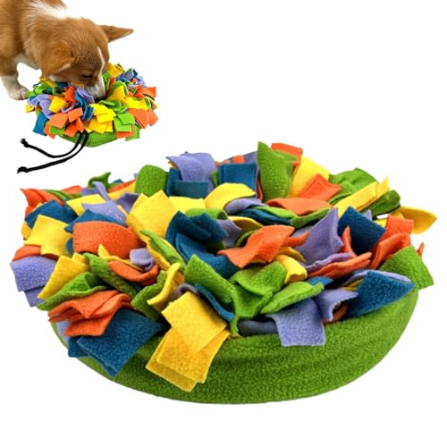 Futtermatte für Hunde, Futtermatte für Haustiere - Interaktives Puzzlespielzeug,Futtermatte für den Innenbereich, Puzzle-Hundespielzeug für kleine und mittelgroße Hunde, fördert die natürliche Futters von Zestvria