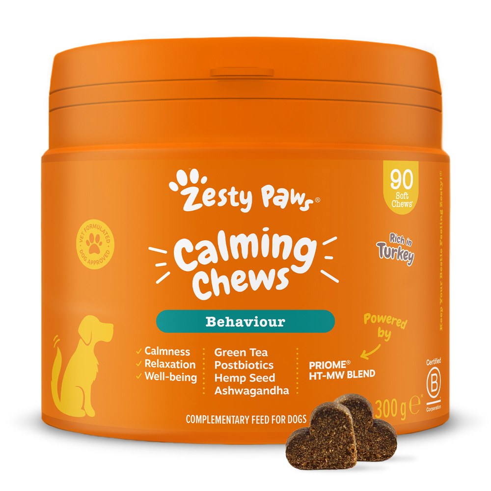 Zesty Paws Calming Chews Truthahn - 90 Kautabletten von Zesty Paws