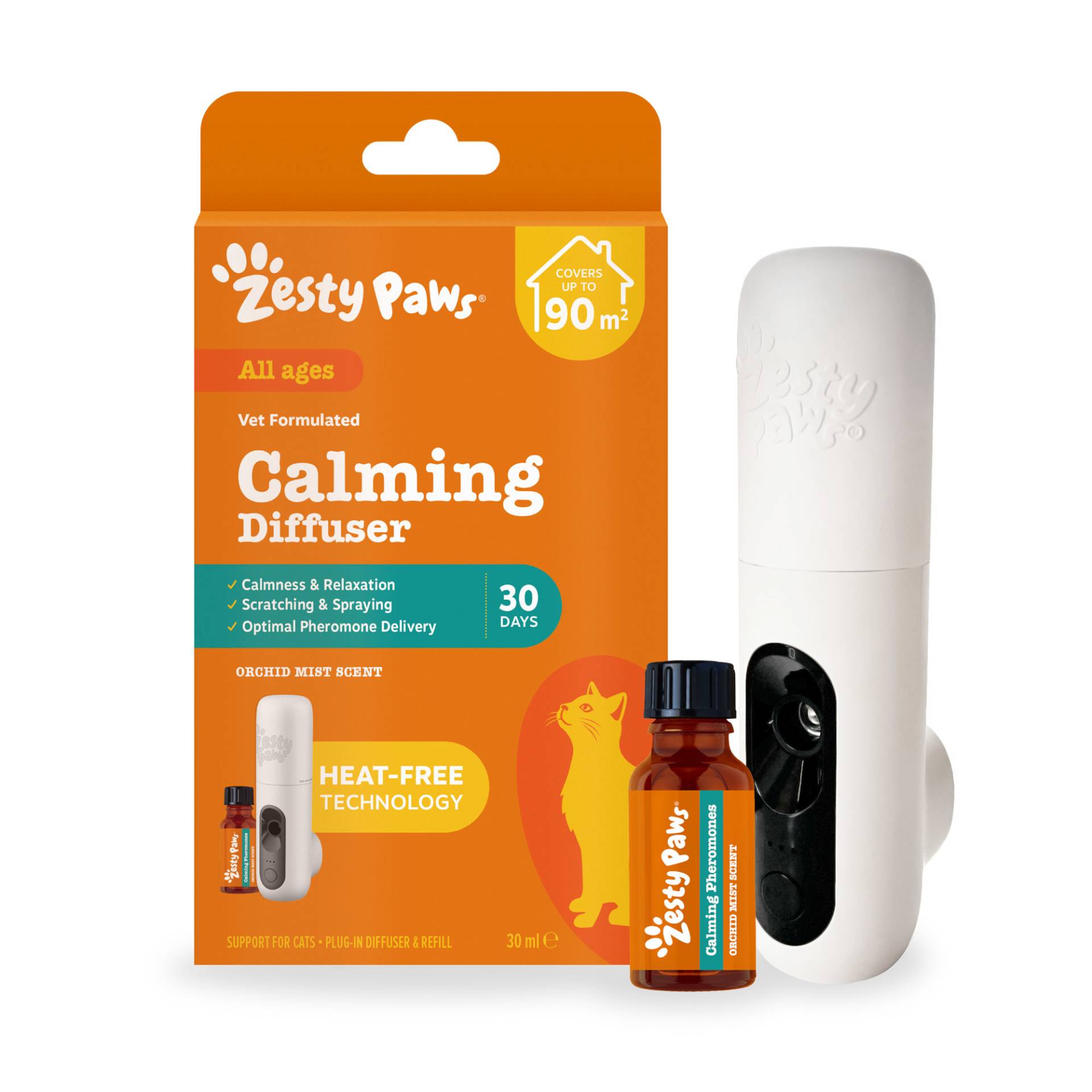 Zesty Paws Cat Calming Diffuser - 30 g von Zesty Paws