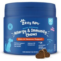 Zesty Paws Senior Allergy & Immunity Lachs - 2 x 90 Kautabletten von Zesty Paws