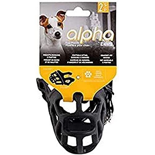 ZEUS Alpha TPR Maulkorb für kleine Hunde, Comfort Fit Design verhindert Beißen, Bellen und Kauen, Schwarz ZEUS Alpha TPR Maulkorb für kleine Hunde, Comfort Fit Design verhindert Beißen, Bellen und Kauen, Schwarz von Zeus