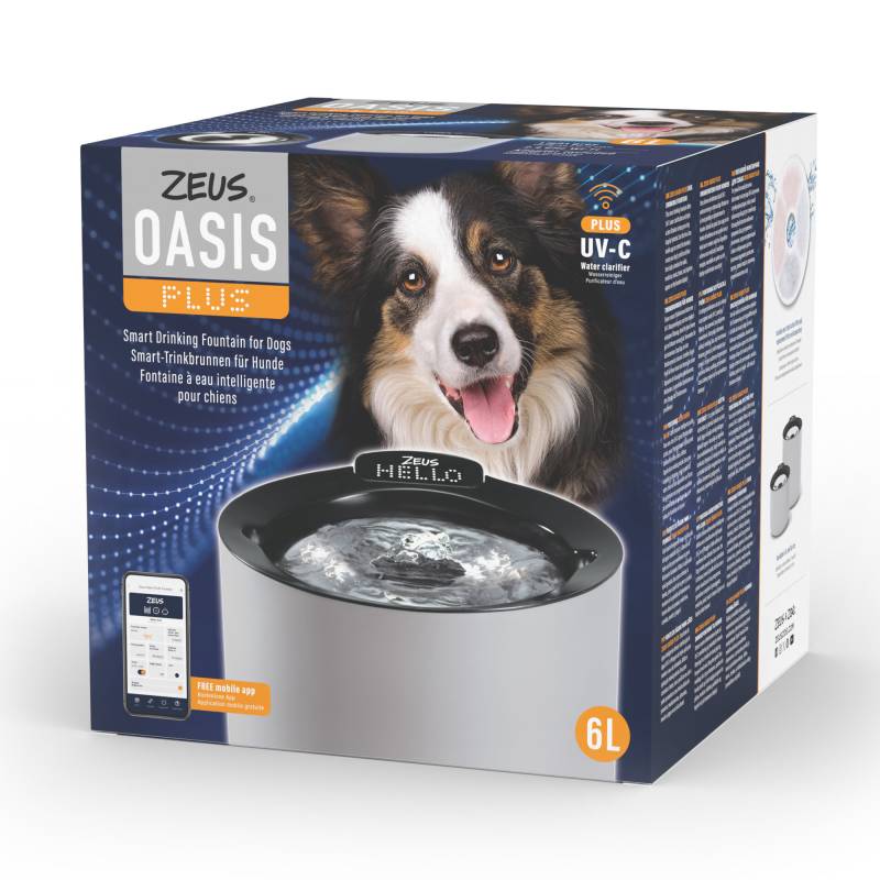 Zeus Oasis Plus Smarter Trinkbrunnen - 6 l Zeus Oasis Plus Smarter Trinkbrunnen - 6 l von Zeus