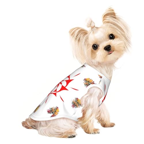 Atmungsaktives ärmelloses T-Shirt für Haustiere, 8-Wege-Rotationsdruck, leichtes Hunde- und Katzenoutfit – dehnbares Tanktop Atmungsaktives ärmelloses T-Shirt für Haustiere, 8-Wege-Rotationsdruck, leichtes Hunde- und Katzenoutfit – dehnbares Tanktop von ZhRiYan