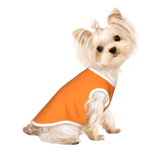Atmungsaktives ärmelloses T-Shirt für große Haustiere, mit Aufdruck "Beauty Burnt Orange", leichtes Hunde- und Katzenoutfit – dehnbares Tanktop Atmungsaktives ärmelloses T-Shirt für große Haustiere, mit Aufdruck "Beauty Burnt Orange", leichtes Hunde- und Katzenoutfit – dehnbares Tanktop von ZhRiYan