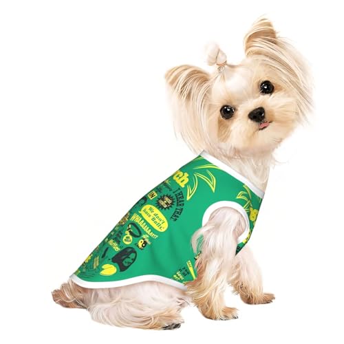 Atmungsaktives ärmelloses T-Shirt mit Ananas-Zitat für kleine Haustiere – leichtes Hunde- und Katzenoutfit – dehnbares Tanktop Atmungsaktives ärmelloses T-Shirt mit Ananas-Zitat für kleine Haustiere – leichtes Hunde- und Katzenoutfit – dehnbares Tanktop von ZhRiYan
