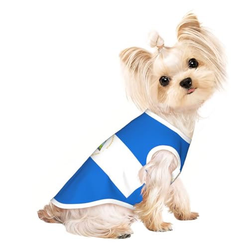 Atmungsaktives ärmelloses T-Shirt mit Nicaragua-Aufdruck für Haustiere, leicht, für Hunde und Katzen, dehnbares Tanktop Atmungsaktives ärmelloses T-Shirt mit Nicaragua-Aufdruck für Haustiere, leicht, für Hunde und Katzen, dehnbares Tanktop von ZhRiYan