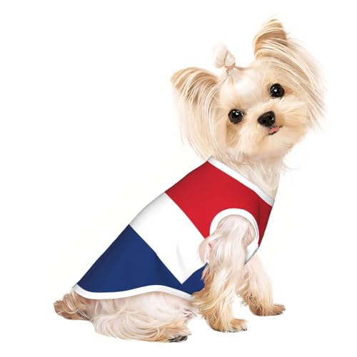 Atmungsaktives ärmelloses T-Shirt mit niederländischer Flagge, leichtes Hunde- und Katzenoutfit – dehnbares Tanktop für kleine Haustiere Atmungsaktives ärmelloses T-Shirt mit niederländischer Flagge, leichtes Hunde- und Katzenoutfit – dehnbares Tanktop für kleine Haustiere von ZhRiYan