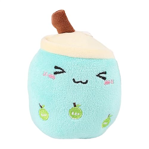 Zhadyu Gefülltes Hundespielzeug, Haustier-Plüschspielzeug | Weiches Plüsch-Bubble-Tea-Kissen - Niedliches Kuscheltier, Cartoon-Umarmungskissen für Hund und Katze, Komfort und Spiel Zhadyu Gefülltes Hundespielzeug, Haustier-Plüschspielzeug | Weiches Plüsch-Bubble-Tea-Kissen - Niedliches Kuscheltier, Cartoon-Umarmungskissen für Hund und Katze, Komfort und Spiel von Zhadyu