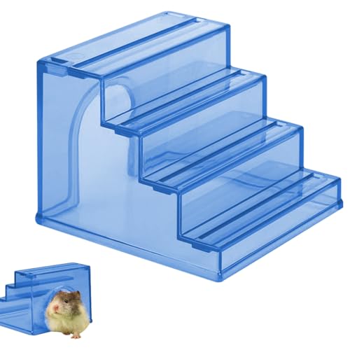 Zhadyu Hamsterhütte | Hamstermöbel | 2-in-1 Gehegelandschaft Mit Rutschfesten Spielzeug Für Nager Bewegung Futtersuche Knabberbedürfnisse Nistplatz von Zhadyu