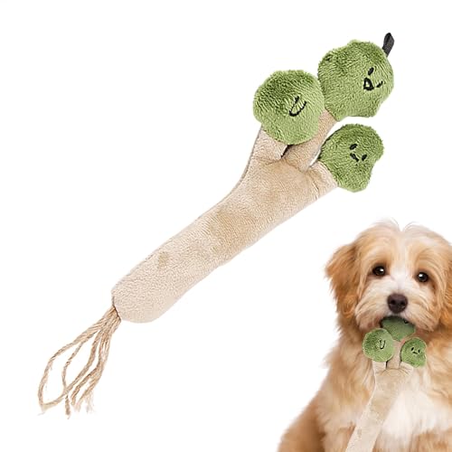Zhadyu Plüsch-Gemüse-Hundespielzeug, Gemüse-Kauplüsch,Stofftier Interaktiver Kauplüsch für Hunde - Gemüse-Kauspielzeug, Robustes, lustiges kleines Welpenspielzeug zum Spielen zu Hause im Innenbereich Zhadyu Plüsch-Gemüse-Hundespielzeug, Gemüse-Kauplüsch,Stofftier Interaktiver Kauplüsch für Hunde - Gemüse-Kauspielzeug, Robustes, lustiges kleines Welpenspielzeug zum Spielen zu Hause im Innenbereich von Zhadyu