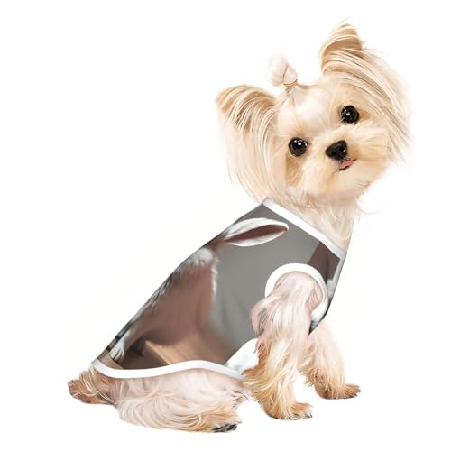 S Pet atmungsaktives ärmelloses T-Shirt – Cry White Rabbit Print dehnbare Weste, leichtes Tanktop für kleine bis mittelgroße Haustiere S Pet atmungsaktives ärmelloses T-Shirt – Cry White Rabbit Print dehnbare Weste, leichtes Tanktop für kleine bis mittelgroße Haustiere von ZhanGM