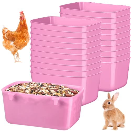 Zhehao Vogelkäfig-Becher, Wassernapf für Hühner, 510 ml, Tauben-Futterstation, Kunststoff, Geflügel, Drahtkäfig, zum Aufhängen, Hahn, Huhn, Wassernapf für Haustier, Hase, Wildfaule, Geflügel, 20 Stück Zhehao Vogelkäfig-Becher, Wassernapf für Hühner, 510 ml, Tauben-Futterstation, Kunststoff, Geflügel, Drahtkäfig, zum Aufhängen, Hahn, Huhn, Wassernapf für Haustier, Hase, Wildfaule, Geflügel, 20 Stück von Zhehao