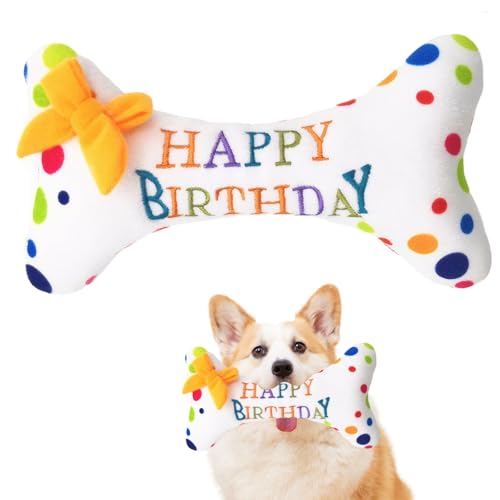 ZhongShuang Hund Geburtstag Knorpel Spielzeug,Haustier Hund Kuchen Knorpel Spielzeug,EIN Geburtstagsgeschenk Für Kleine Und Mittlere Hunde ZhongShuang Hund Geburtstag Knorpel Spielzeug,Haustier Hund Kuchen Knorpel Spielzeug,EIN Geburtstagsgeschenk Für Kleine Und Mittlere Hunde von ZhongShuang
