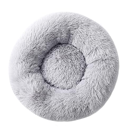 Zhoothyomiru Donut-Hundebett, Haustierbett, Katzen-Donut-Bett, Haustierbett, beruhigendes Bett, weich, warm, klein, für Welpen, Donuts, mittelweich, mittelgroß, geeignet für 10 kg Zhoothyomiru Donut-Hundebett, Haustierbett, Katzen-Donut-Bett, Haustierbett, beruhigendes Bett, weich, warm, klein, für Welpen, Donuts, mittelweich, mittelgroß, geeignet für 10 kg von Zhoothyomiru