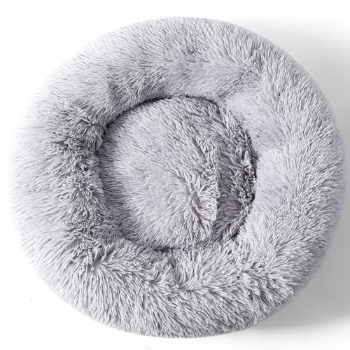 Zhoothyomiru Donut Katzen- und Hundebett, warm, gepolsterte Katzenhöhle und Hundehöhle für kleine Haustiere unter 3 kg Zhoothyomiru Donut Katzen- und Hundebett, warm, gepolsterte Katzenhöhle und Hundehöhle für kleine Haustiere unter 3 kg von Zhoothyomiru