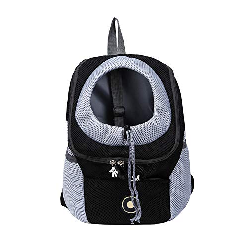 Zhuhaixmy Katzentragetasche Hunderucksack, Reiserucksack Atmungsaktive Tragbare Haustiertasche mit Top-Öffnungsdesign, Umhängetasche für Reisen im Freien von Zhuhaixmy