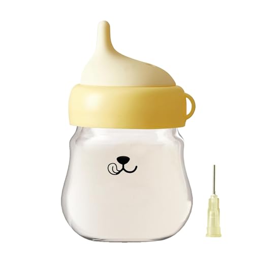 Ziabxhn Cat Feeding Bottle | Nursing Cat Bottles | Anti Choking Puppy Feeder Nursing Pet Bottle | Adjustable Cat Baby Nursing Feeder | Anti Slip Kitten Milk Bottle for Baby Animals Puppies von Ziabxhn