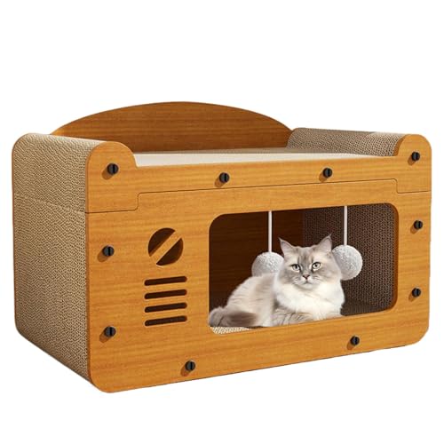 Cat Scratches Bed | Cat Scratching Lounge Bed | Pet Cat Scratcher Lounging Pads | Interactive Cat Toys 2 In 1 Cat Scratcher Nest | Portable Cat Scratches Bed for Indoor Cats Grinding Claw & Playing Cat Scratches Bed | Cat Scratching Lounge Bed | Pet Cat Scratcher Lounging Pads | Interactive Cat Toys 2 In 1 Cat Scratcher Nest | Portable Cat Scratches Bed for Indoor Cats Grinding Claw & Playing von Ziabxhn