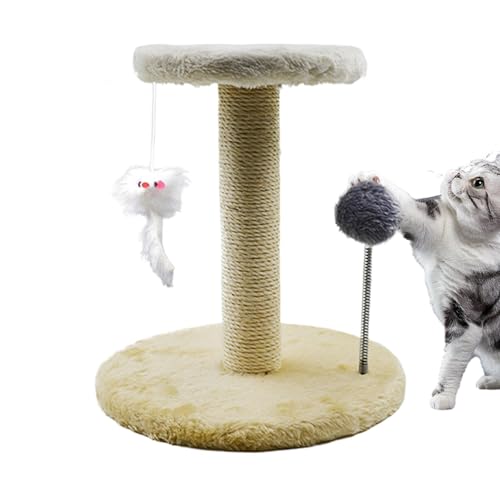 Cat Tree Tower | Cat Trees and Towers | Big Cats Cat Tower | Pet Activity Tree with Feather and Spring Ball | Interactive Tilt Protection | Portable Cat Tree Tower for Large Cats Cat Tree Tower | Cat Trees and Towers | Big Cats Cat Tower | Pet Activity Tree with Feather and Spring Ball | Interactive Tilt Protection | Portable Cat Tree Tower for Large Cats von Ziabxhn