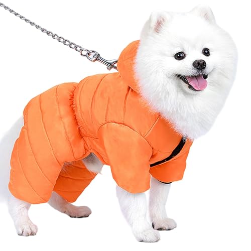 Dog Cotton Coat | Cold Weather Dog Jacket Clothing | Thick Winter Warm Dog Vest | Windproof Warm Dog Garments | Cold Weather Dog Jacket Clothing for Outdoor Winter von Ziabxhn