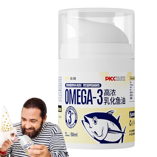 Dog Fish Oil Supplements | Pet Supplements | Pet Pure Fish Oil | Press Type Small Dog Fish Oil Skin | Coat Health Improvement Highly Concentrated for Coat & Immune Support Dog Fish Oil Supplements | Pet Supplements | Pet Pure Fish Oil | Press Type Small Dog Fish Oil Skin | Coat Health Improvement Highly Concentrated for Coat & Immune Support von Ziabxhn