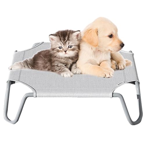 Ziabxhn Hammock Bed | Pet Hammock Bed | Pet Puppy Elevated Sleeping Hammock | Elevated Cooling Bed with Metal Frame | Comfortable Cooler Bed for Pet Small, Medium Or Large Dogs Ziabxhn Hammock Bed | Pet Hammock Bed | Pet Puppy Elevated Sleeping Hammock | Elevated Cooling Bed with Metal Frame | Comfortable Cooler Bed for Pet Small, Medium Or Large Dogs von Ziabxhn