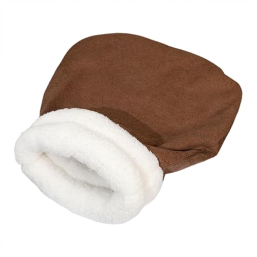 Warm Cat Sleeping Bag | Semi-Enclosed Sleeping Bag | Cold Weather Pet Sleeping Bag | Sleeping Bag | Portable Cozy Dog Bed for Sleeping, Resting, Napping & Relaxing von Ziabxhn