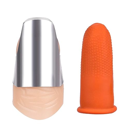 Zialofi 2 Stücke Fingerpflanzenfrucht Messer Separator Daumenschneider Set Zialofi 2 Stücke Fingerpflanzenfrucht Messer Separator Daumenschneider Set von Zialofi