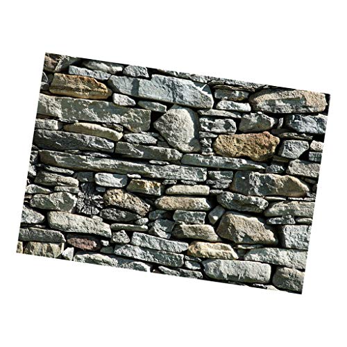 Zialofi Aquarium Wandbild mit Verschiedenen Designs Und Größen, Steinwand, 76 x 56 cm Zialofi Aquarium Wandbild mit Verschiedenen Designs Und Größen, Steinwand, 76 x 56 cm von Zialofi
