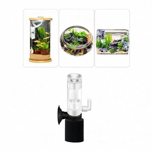 Ｚｉａｌｏｆｉ Aquariumfilter, Aquariumpumpe, Mini Reinigung, Interner Fischfilter, Leiser Fischtank von Ｚｉａｌｏｆｉ