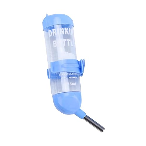 Zialofi Hamster Wassertrinkflasche, Hamster Spender, Flaschenkäfig, Zum Aufhängen, Kleine Haustier Wasserflasche, Kein Tropfbrunnen für Meerschweinchen, 125ml Zialofi Hamster Wassertrinkflasche, Hamster Spender, Flaschenkäfig, Zum Aufhängen, Kleine Haustier Wasserflasche, Kein Tropfbrunnen für Meerschweinchen, 125ml von Zialofi