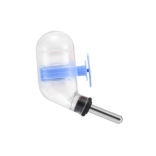 Zialofi Hamster Wassertrinkflasche, Hamster Spender, Flaschenkäfig, Zum Aufhängen, Kleine Haustier Wasserflasche, Kein Tropfbrunnen für Meerschweinchen, 60 ml Zialofi Hamster Wassertrinkflasche, Hamster Spender, Flaschenkäfig, Zum Aufhängen, Kleine Haustier Wasserflasche, Kein Tropfbrunnen für Meerschweinchen, 60 ml von Zialofi