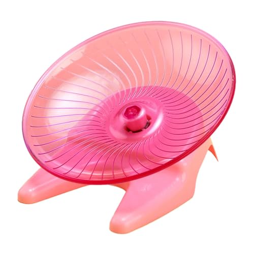 Zialofi Hamsterrad für Sportliche Aktivitäten, Plattform für Ratten Und Igel, Pink Rot Zialofi Hamsterrad für Sportliche Aktivitäten, Plattform für Ratten Und Igel, Pink Rot von Zialofi